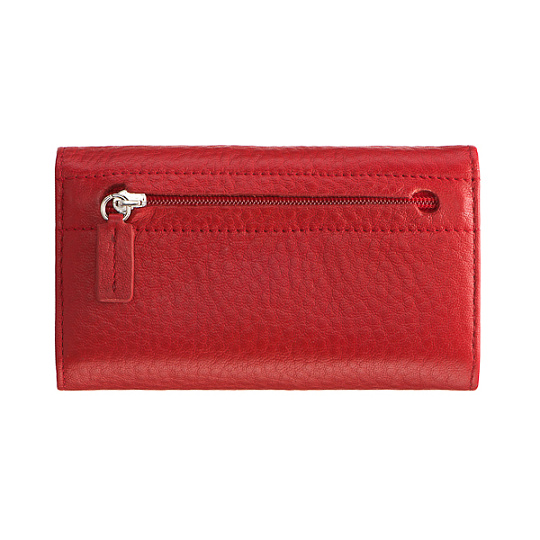 Ключница Dr.Koffer из натуральной кожи красная