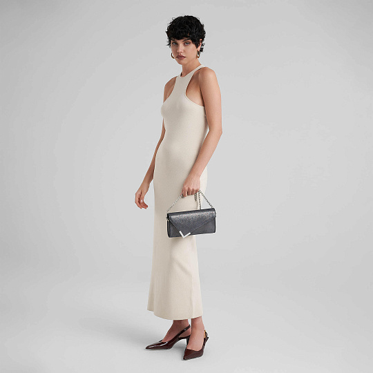 Женская сумка Dr. Koffer из натуральной кожи синяя