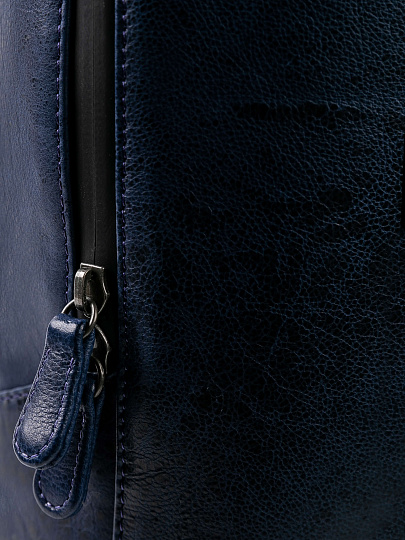 Рюкзак Dr.Koffer из натуральной кожи синий