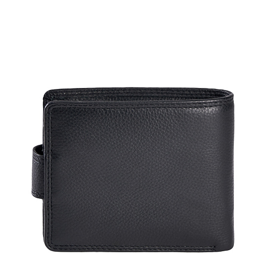 Портмоне Dr.Koffer из натуральной кожи черное