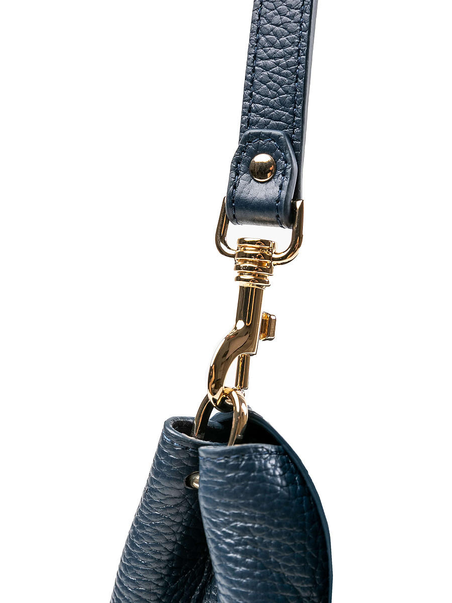 Женская сумка Dr.Koffer из натуральной кожи синяя