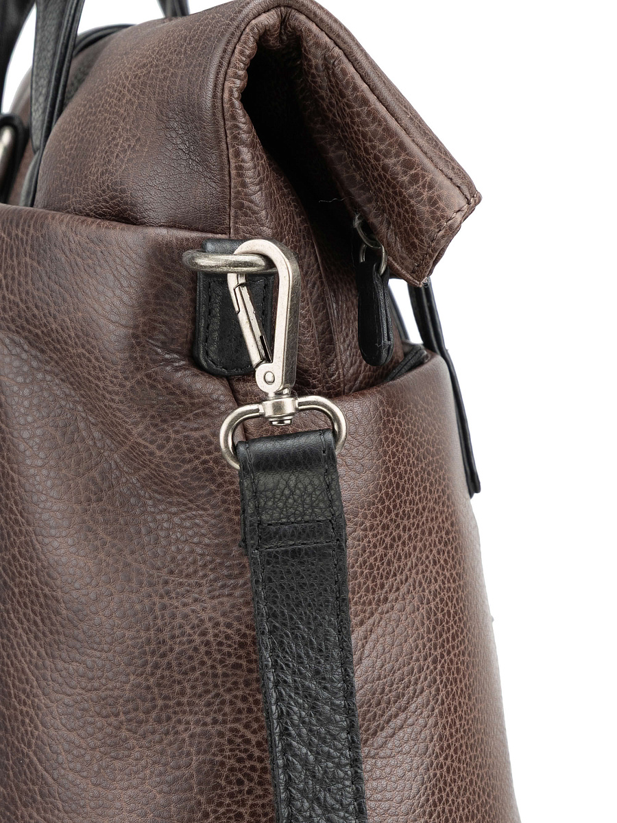 Рюкзак Dr. Koffer из натуральной кожи коричневый