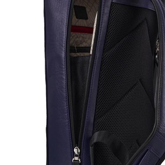 Рюкзак Dr.Koffer из натуральной кожи синий