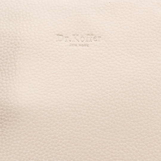 Женская сумка Dr.Koffer из натуральной кожи бежевая