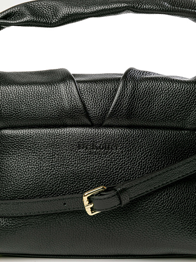 Женская сумка Dr.Koffer из натуральной кожи черная