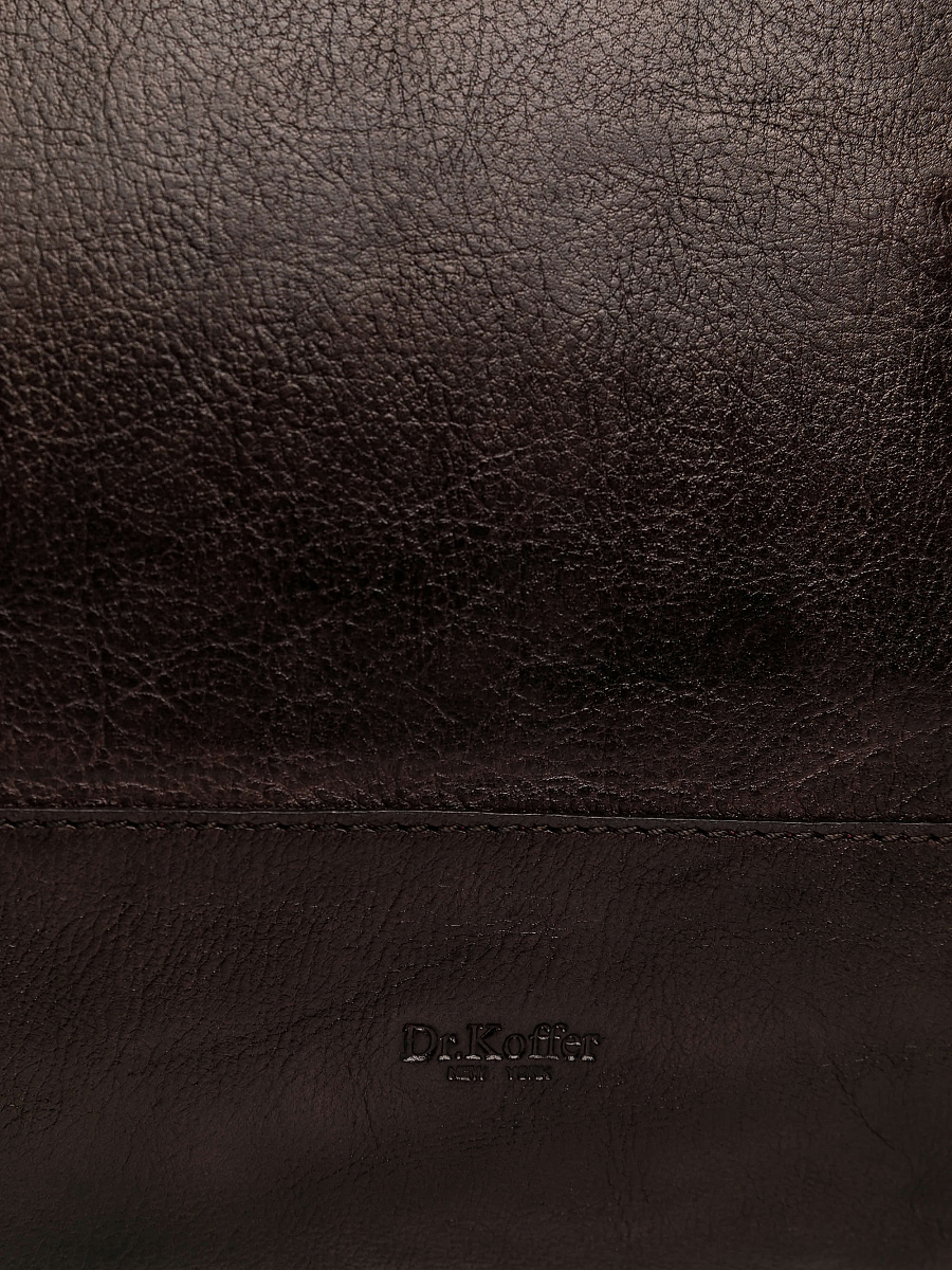 Рюкзак Dr.Koffer из натуральной кожи коричневый