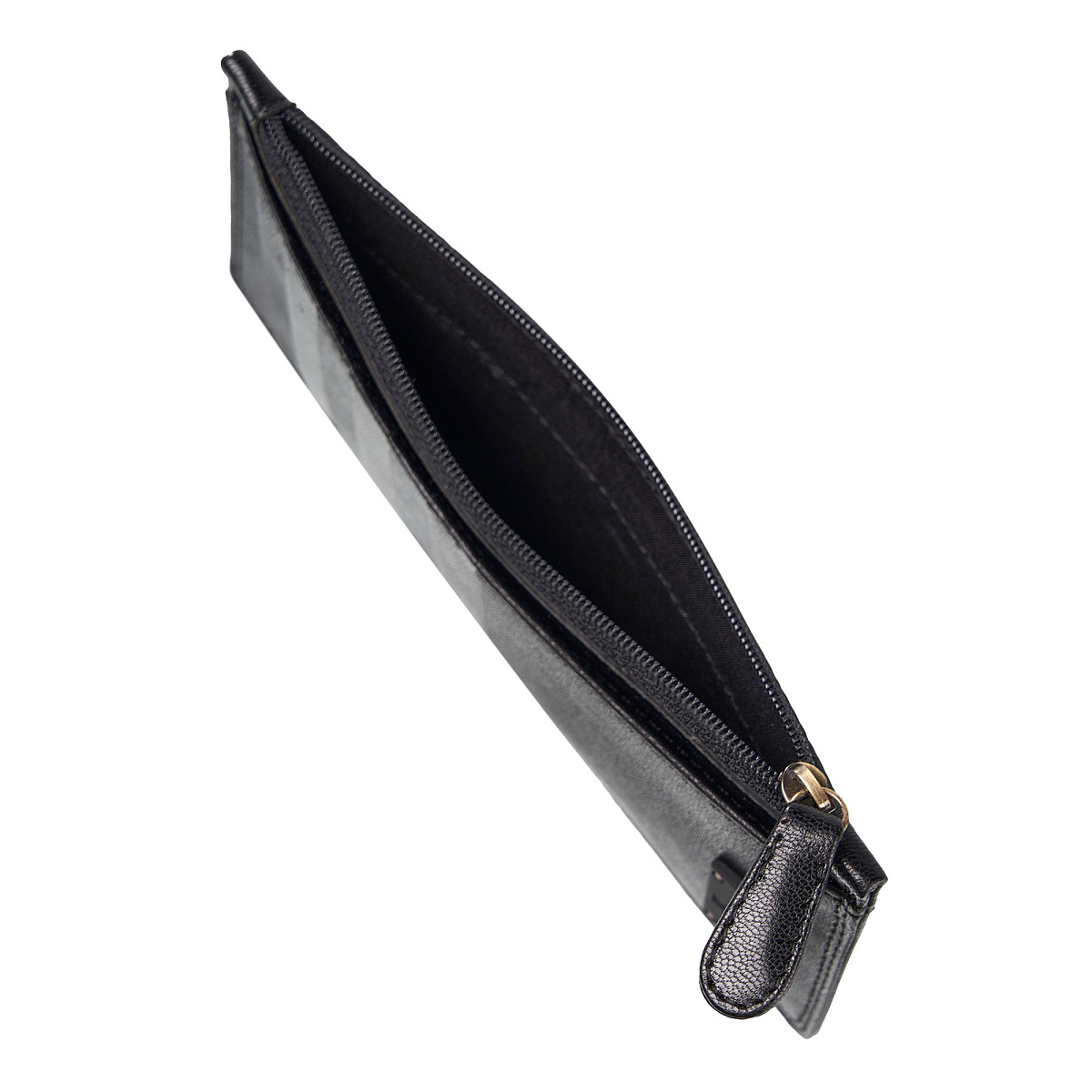 Кредитница Dr.Koffer из натуральной кожи черная