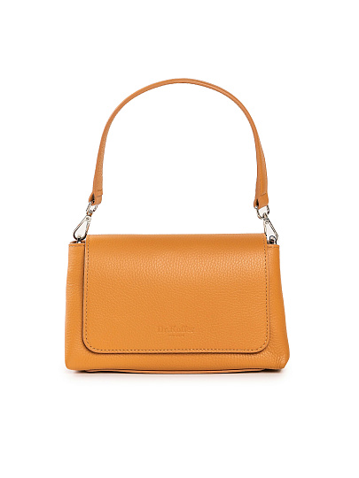 Женская сумка Dr. Koffer из натуральной кожи коричневая