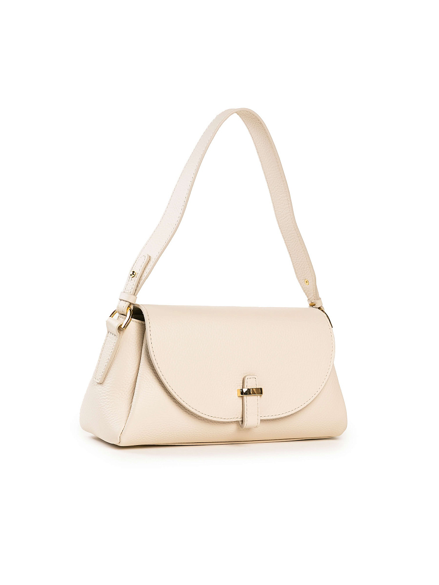 Женская сумка Dr. Koffer из натуральной кожи белая