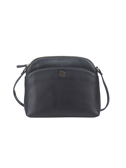 Женская сумка Dr. Koffer из натуральной кожи черная