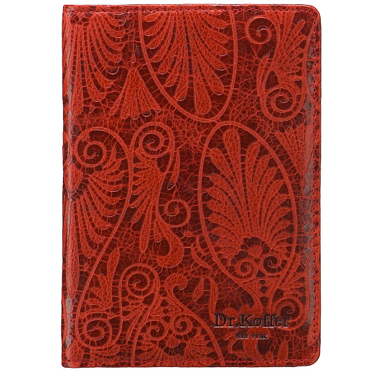 Обложка для паспорта из натуральной кожи Dr. Koffer