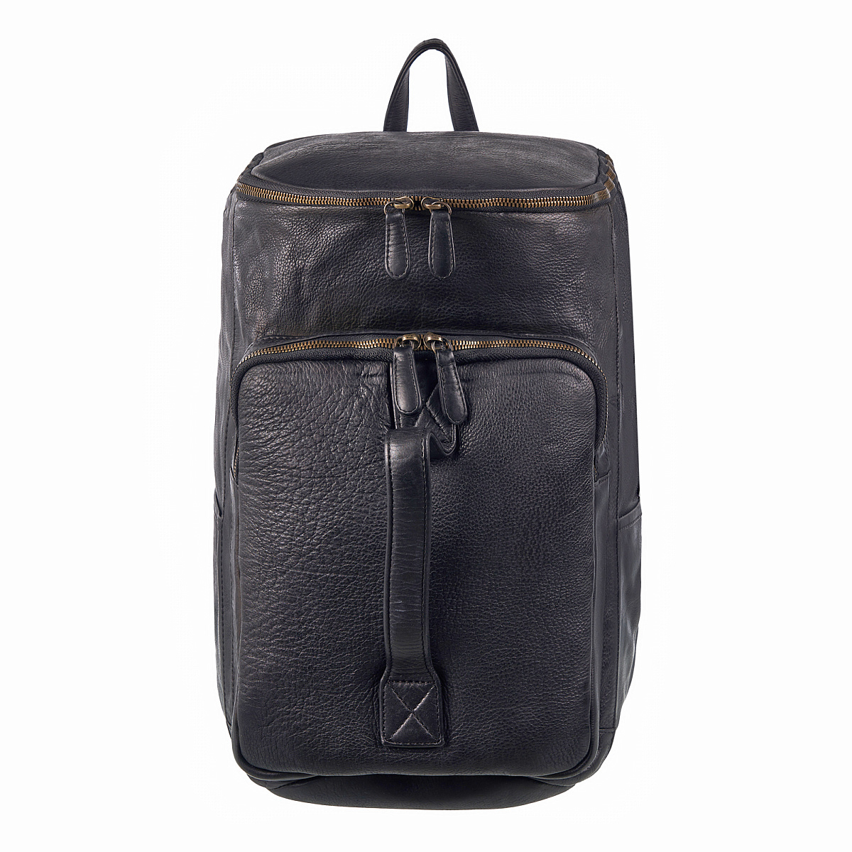 Рюкзак Dr.Koffer из натуральной кожи черный