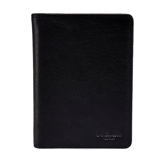 Портмоне Dr.Koffer из натуральной кожи черное