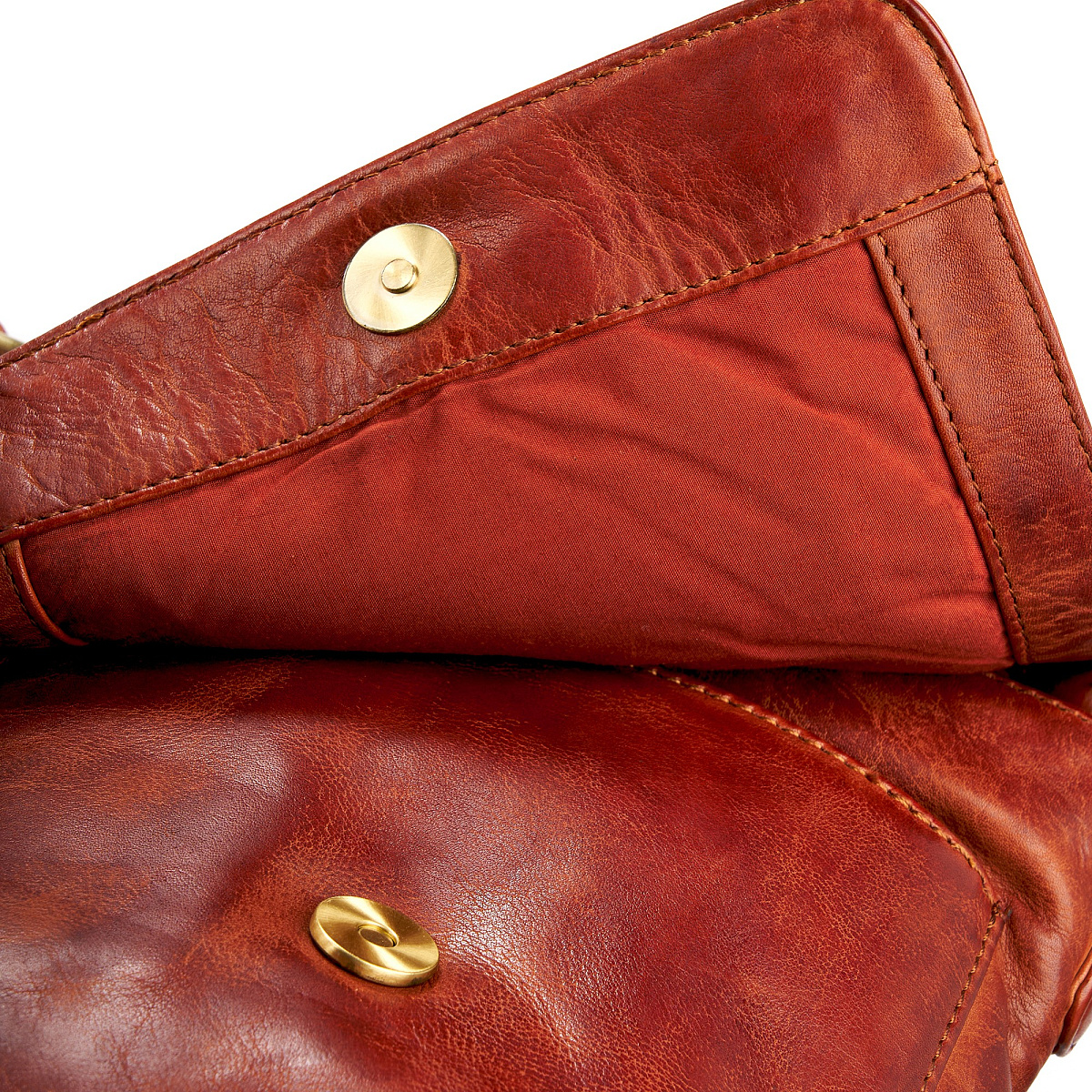 Сумка через плечо Dr.Koffer из натуральной кожи коричневая