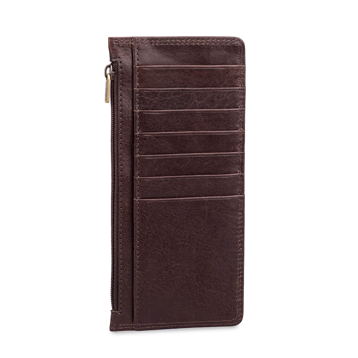 Кредитница Dr.Koffer из натуральной кожи коричневая