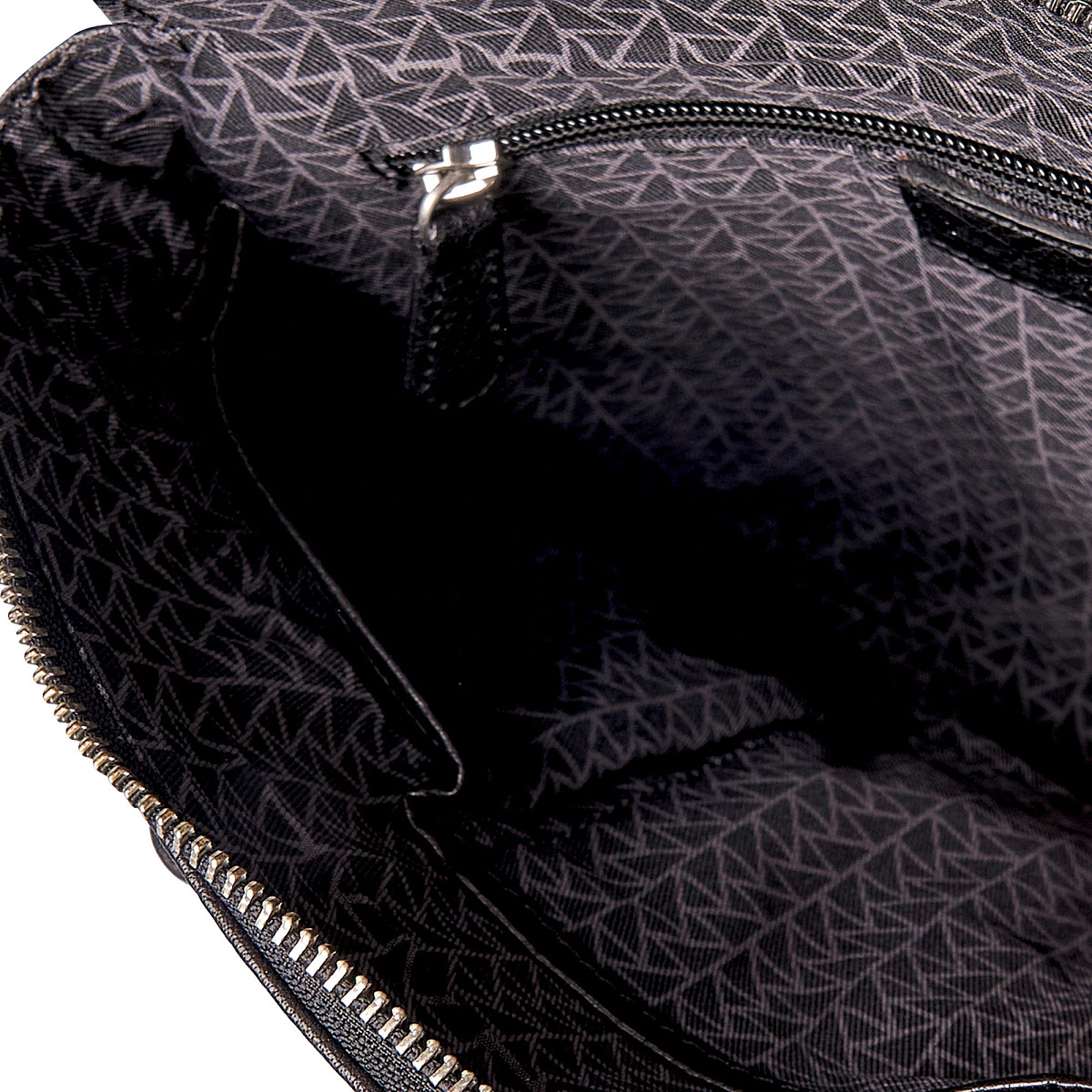 Сумка через плечо Dr.Koffer из натуральной кожи черная