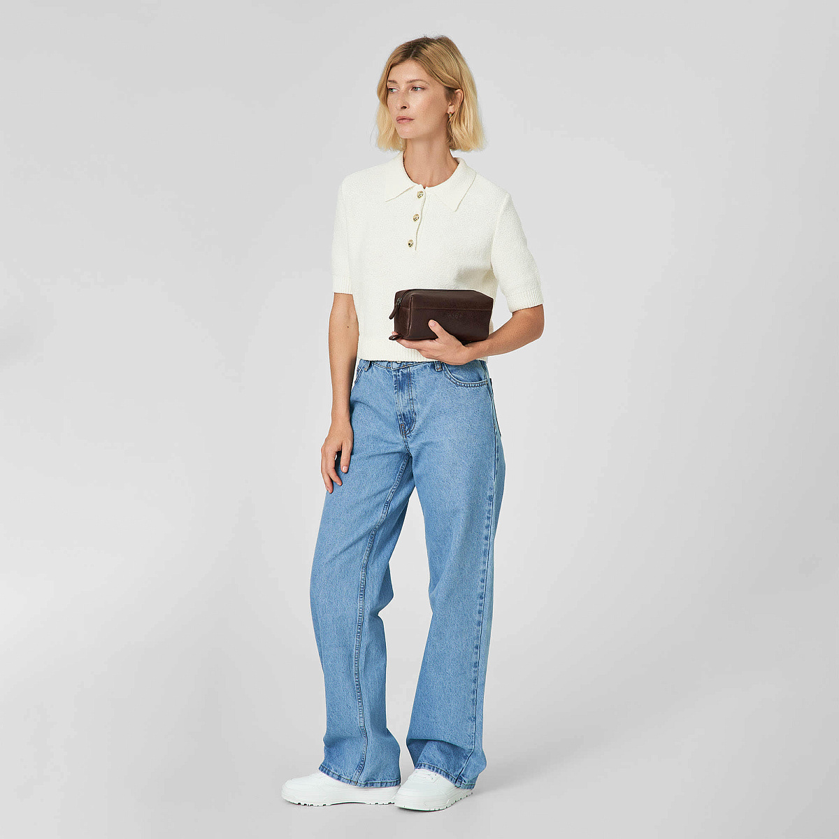 Несессер Dr.Koffer из натуральной кожи коричневый