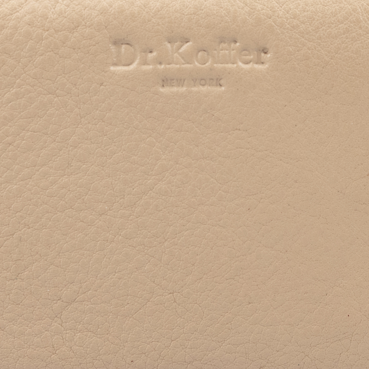 Ключница Dr.Koffer из натуральной кожи бежевая