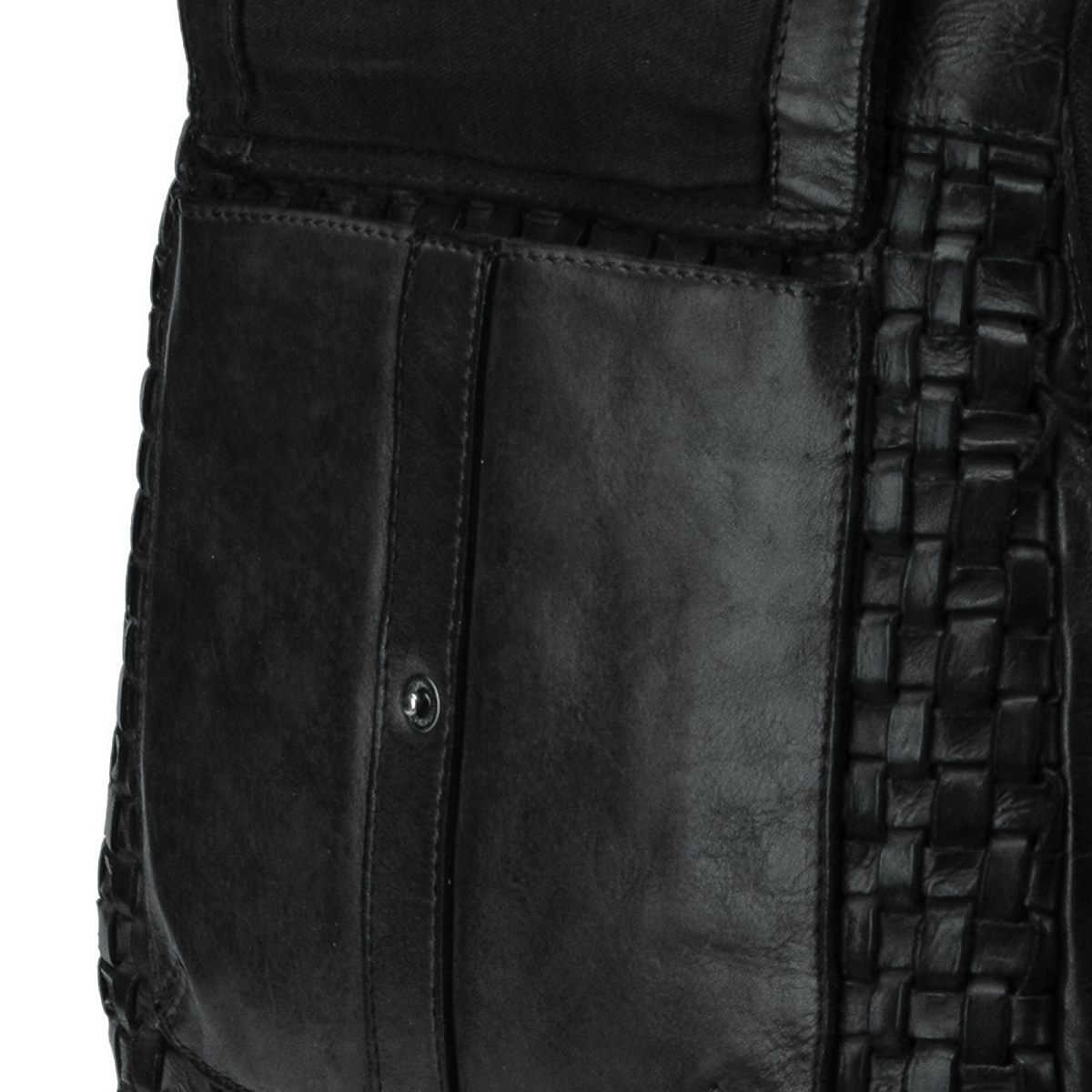 Рюкзак Dr.Koffer из натуральной кожи черный