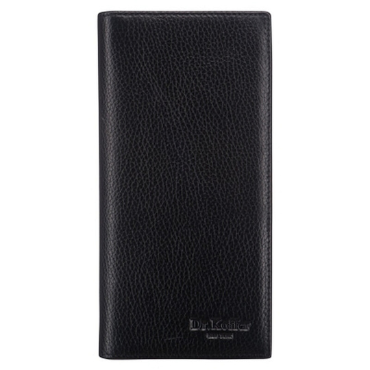 Портмоне Dr.Koffer из натуральной кожи черное