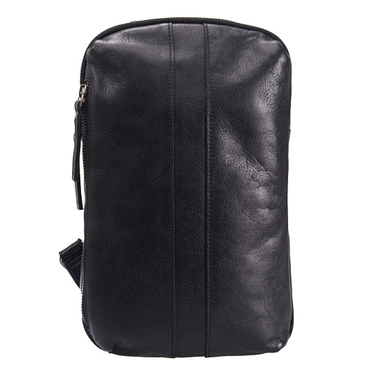 Рюкзак Dr.Koffer из натуральной кожи черный