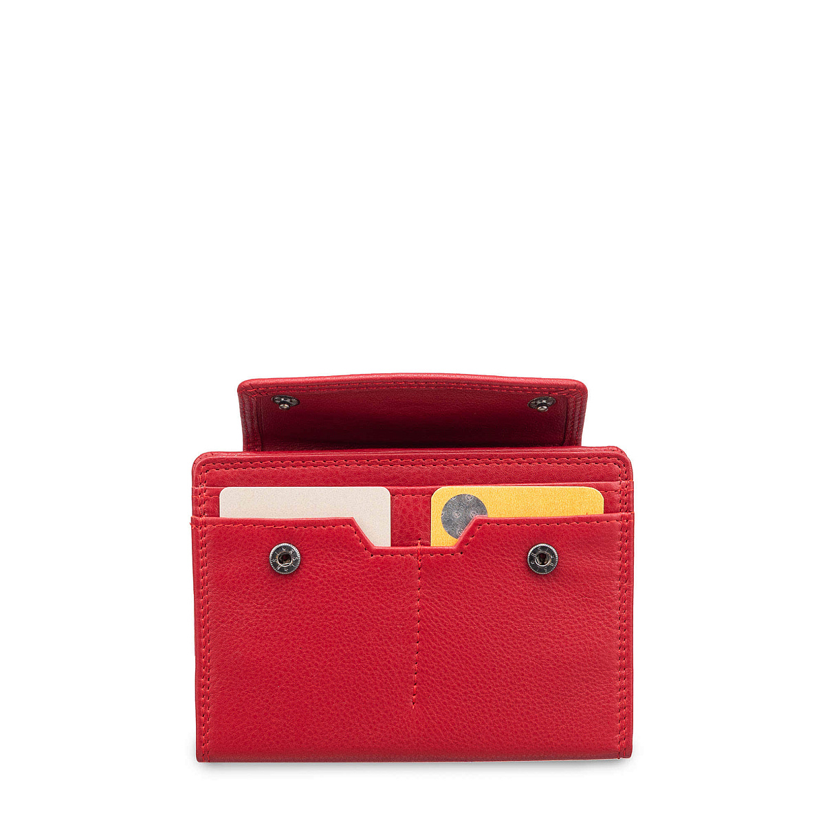 Портмоне Dr.Koffer из натуральной кожи красное