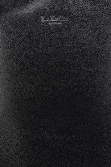 Рюкзак Dr. Koffer из натуральной кожи черный