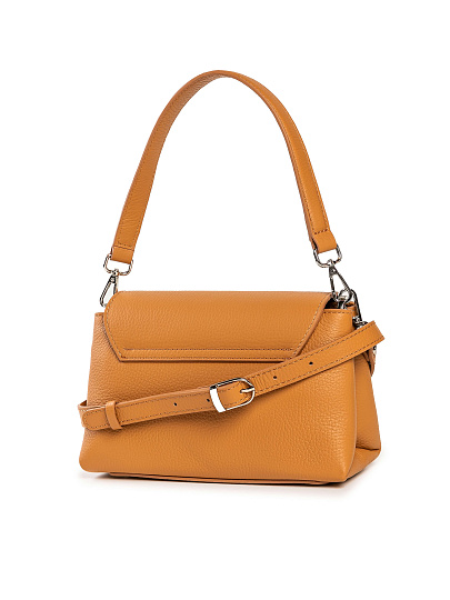 Женская сумка Dr. Koffer из натуральной кожи коричневая