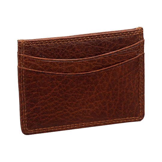 Кредитница Dr.Koffer из натуральной кожи коричневая