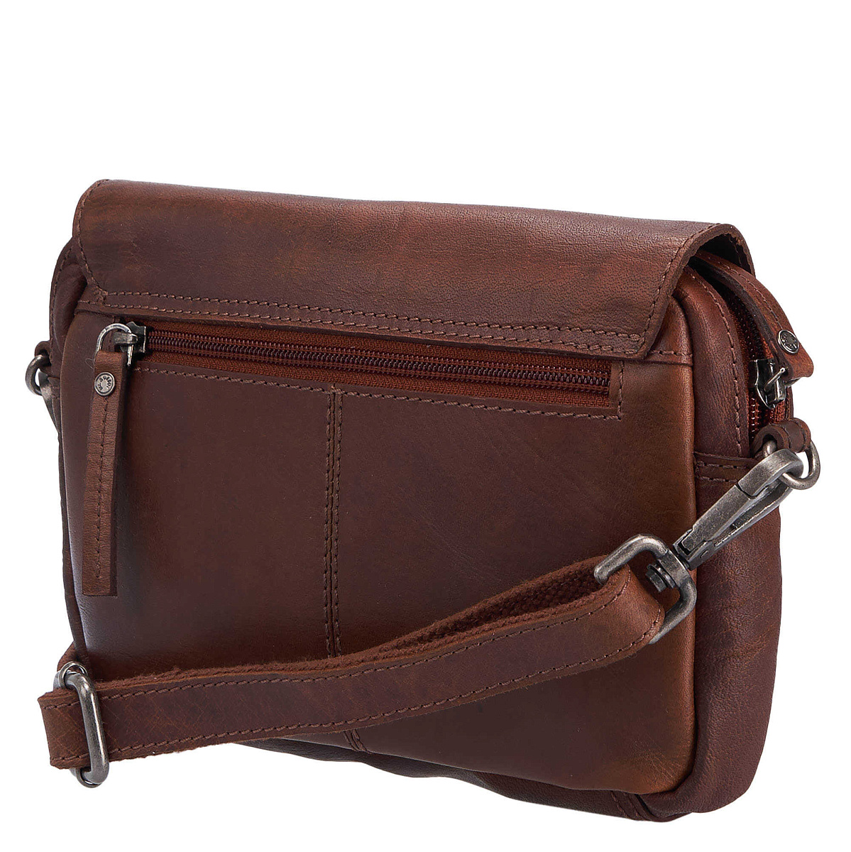 Женская сумка Dr.Koffer из натуральной кожи светло-коричневая