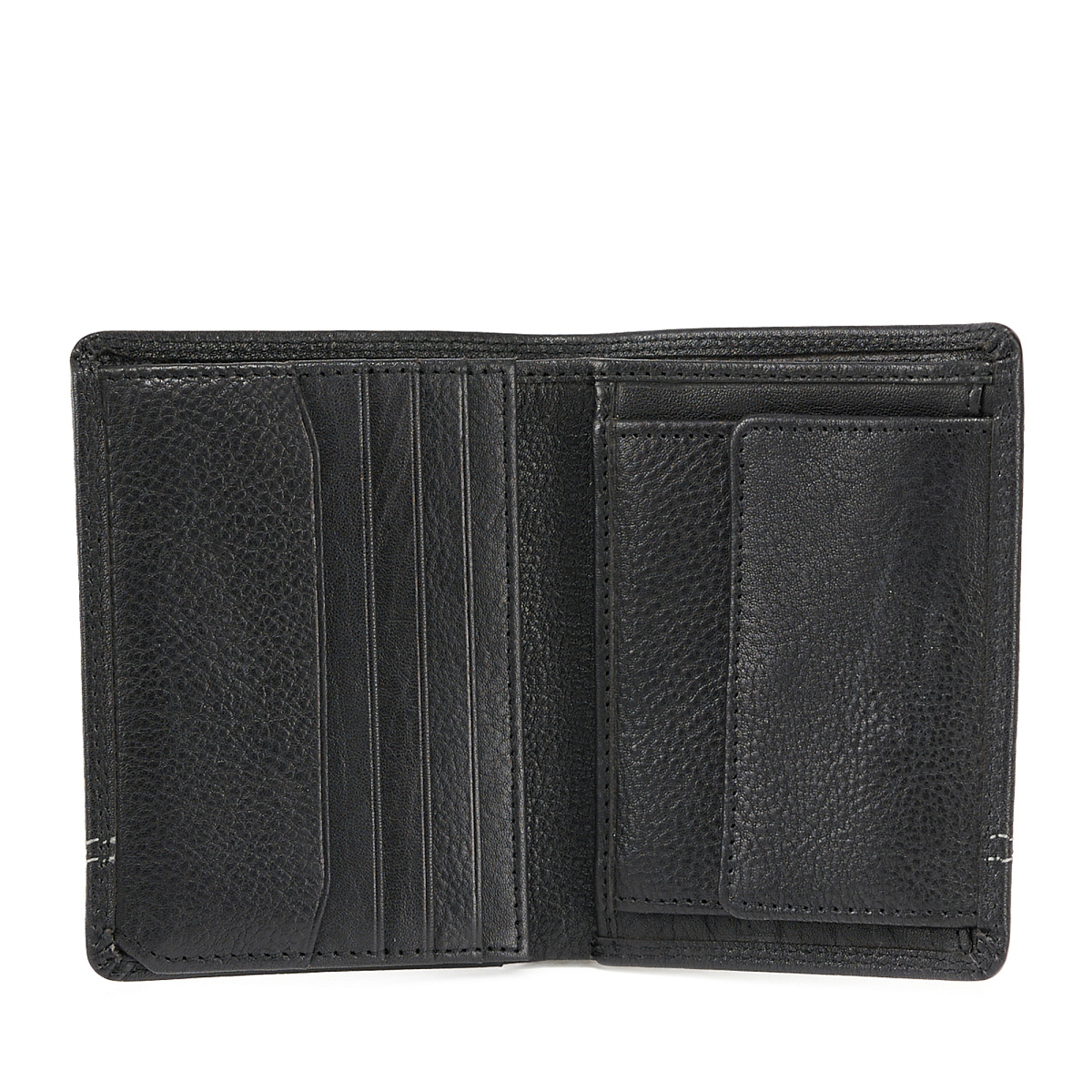 Портмоне Dr.Koffer из натуральной кожи черное