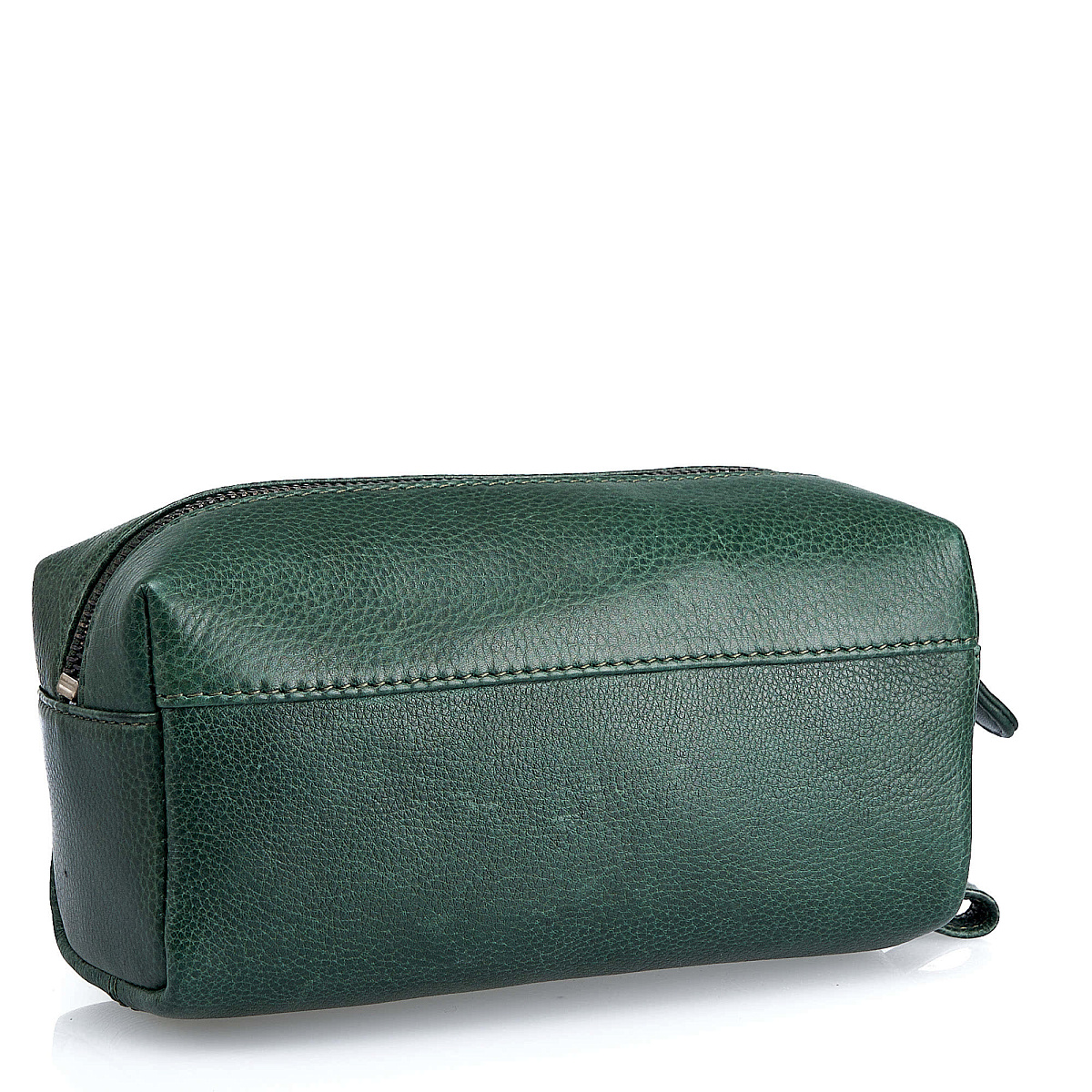 Несессер Dr.Koffer из натуральной кожи зеленый