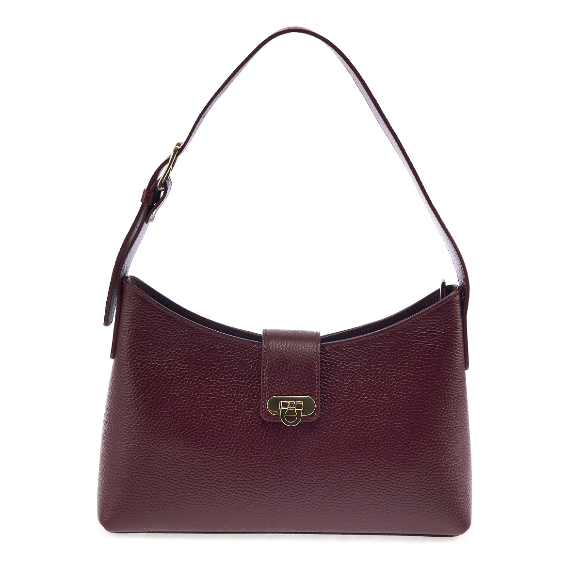 Женская сумка  Dr. Koffer из натуральной кожи бордовая