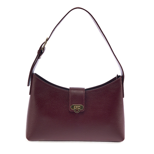 Женская сумка  Dr. Koffer из натуральной кожи бордовая