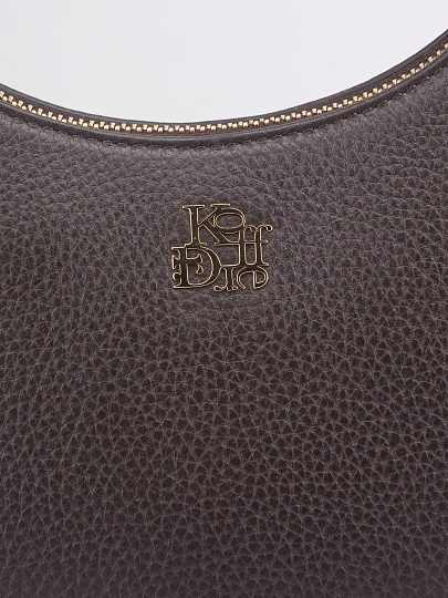 Женская сумка Dr. Koffer из натуральной кожи коричневая