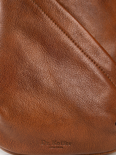 Рюкзак Dr.Koffer из натуральной кожи коричневый