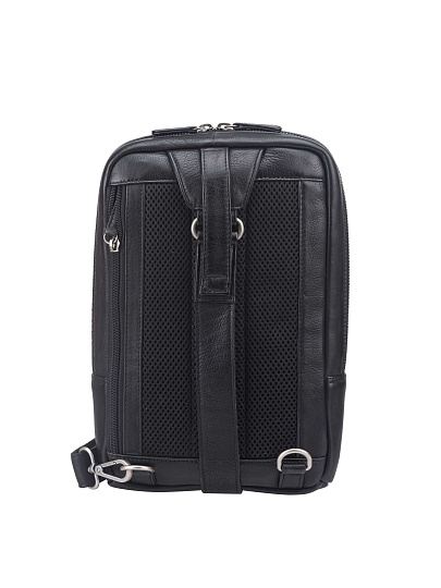 Рюкзак Dr. Koffer из натуральной кожи черный