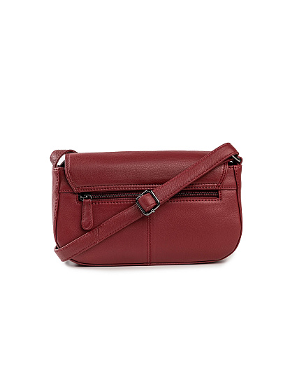 Женская сумка Dr.Koffer из натуральной кожи красная