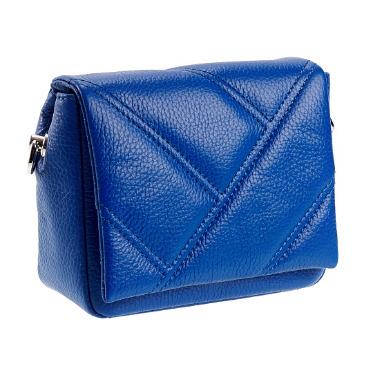 Женская сумка Dr. Koffer из натуральной кожи синяя