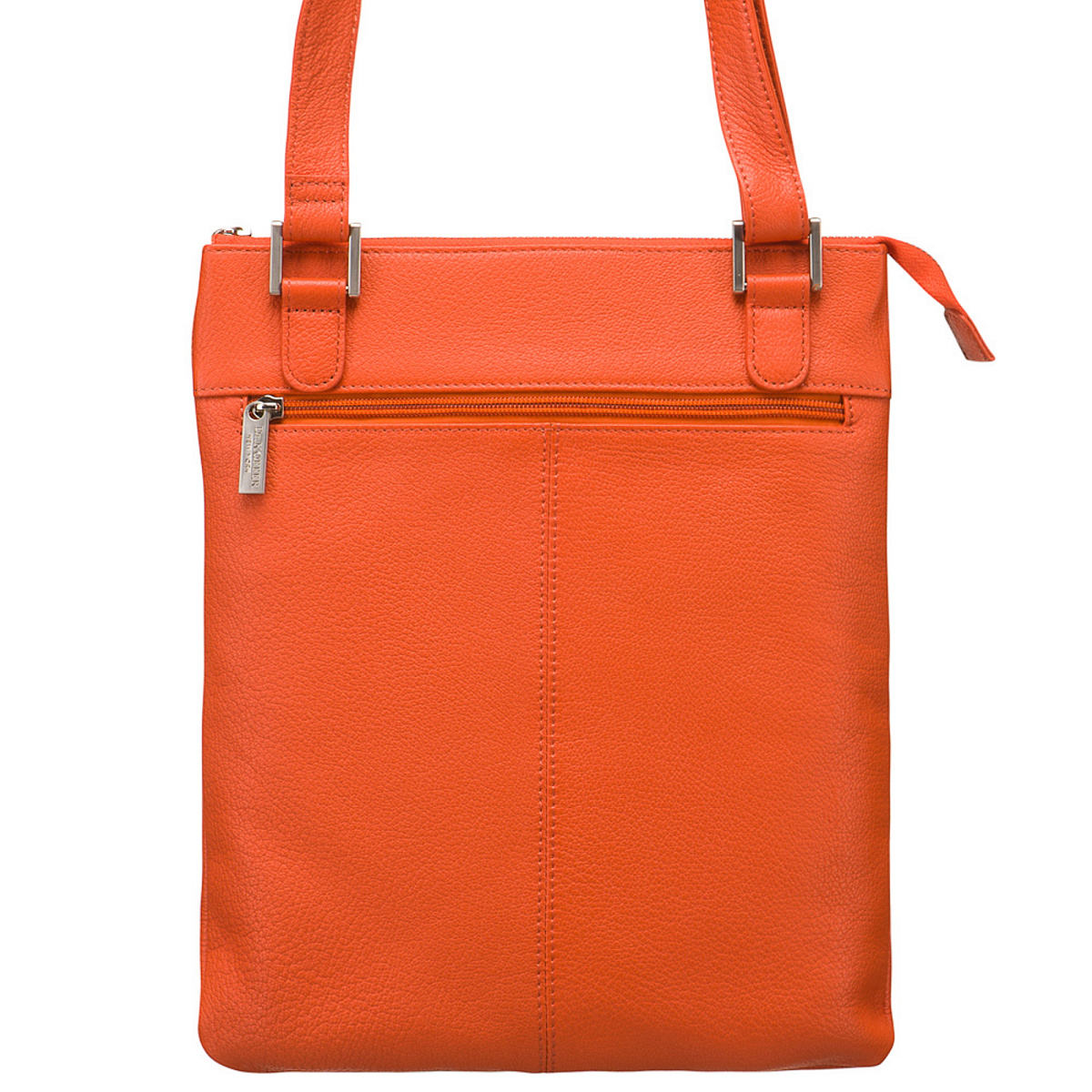 Сумка через плечо Dr.Koffer из натуральной кожи розовая