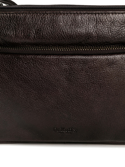 Сумка через плечо Dr.Koffer из натуральной кожи коричневая