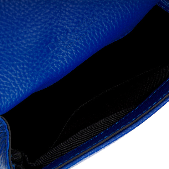 Женская сумка Dr. Koffer из натуральной кожи синяя