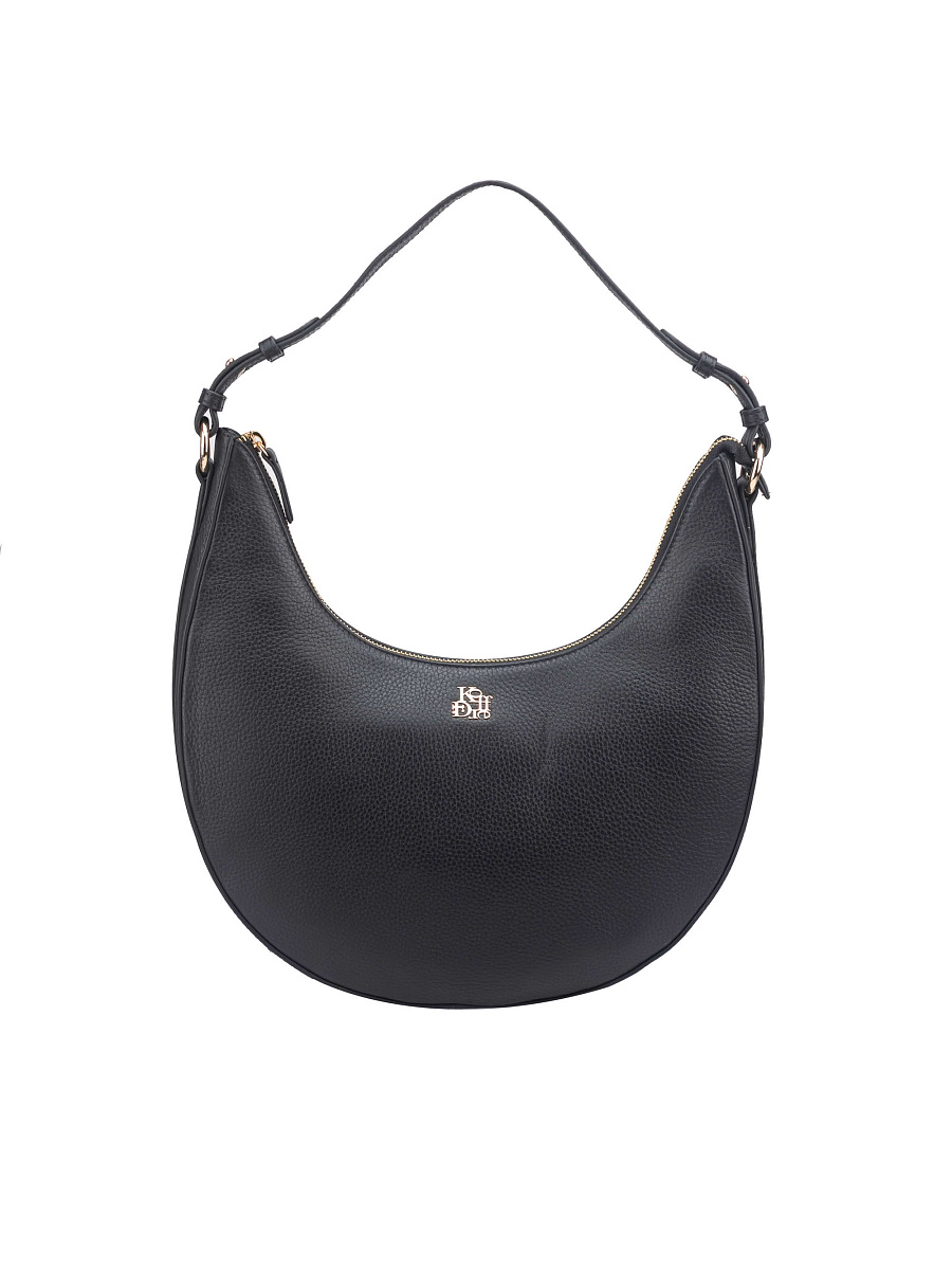 Женская сумка Dr. Koffer из натуральной кожи черная