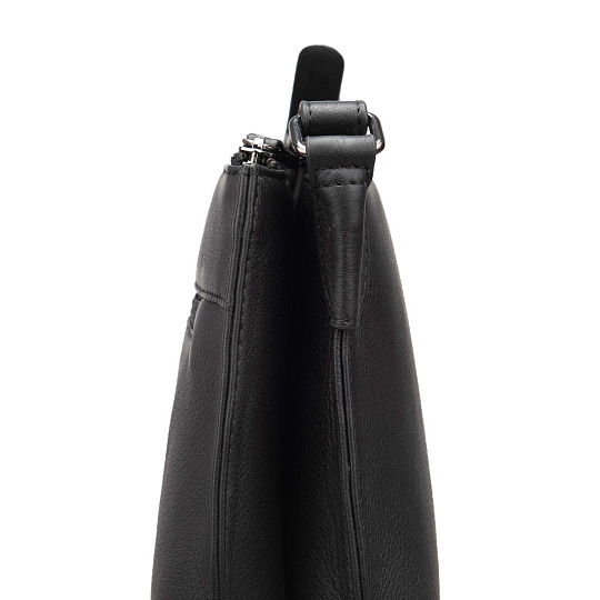 Женская сумка Dr.Koffer из натуральной кожи чёрная