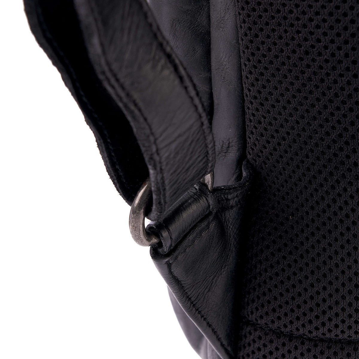 Рюкзак Dr.Koffer из натуральной кожи черный