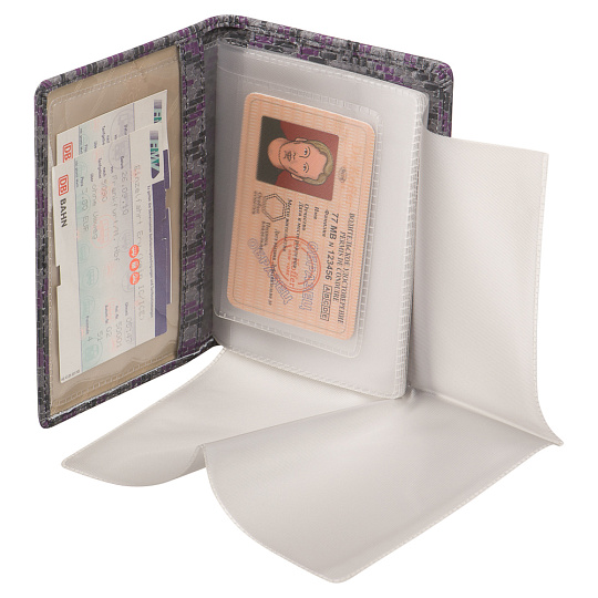 Обложка для автодокументов из натуральной кожи Dr. Koffer