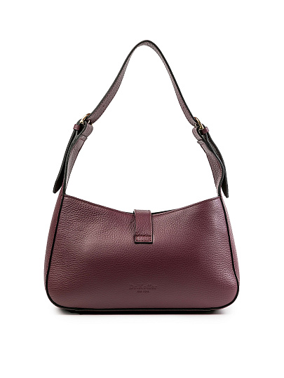 Женская сумка Dr.Koffer из натуральной кожи бордовая