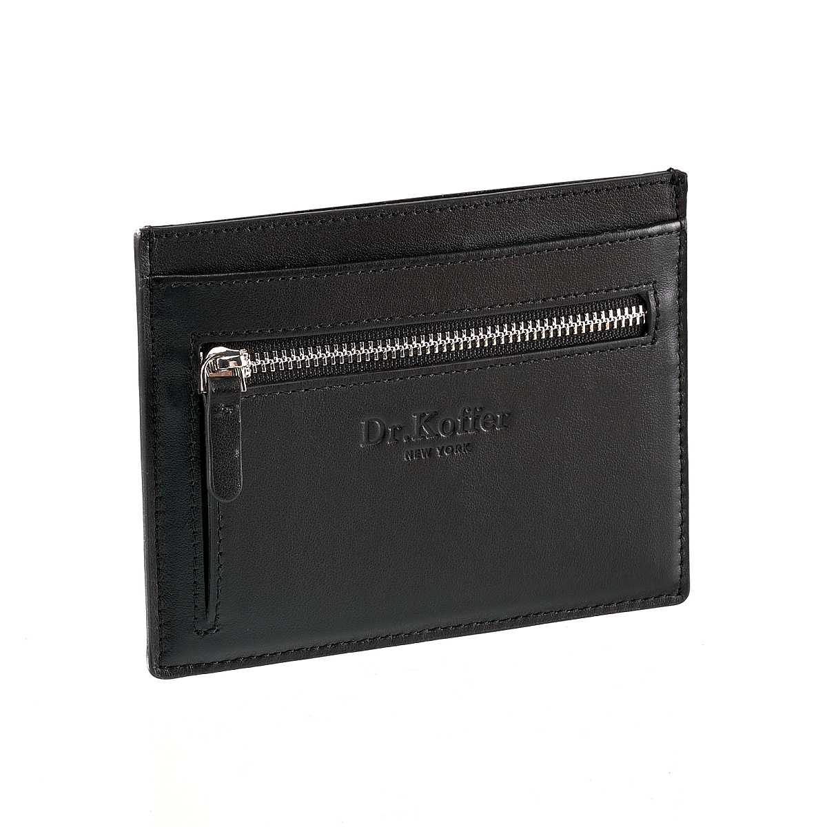 Кошелек Dr.Koffer из натуральной кожи черный