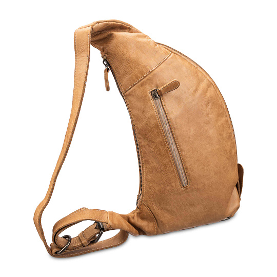 Рюкзак Dr. Koffer из натуральной кожи бежевый