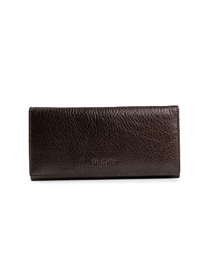 Кошелек Dr.Koffer из натуральной кожи коричневый